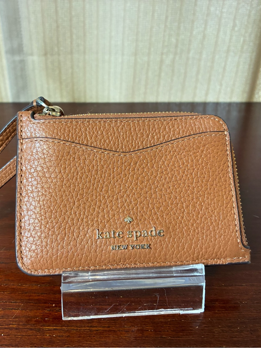 kate spade New York Pebbled Leather Wristlet